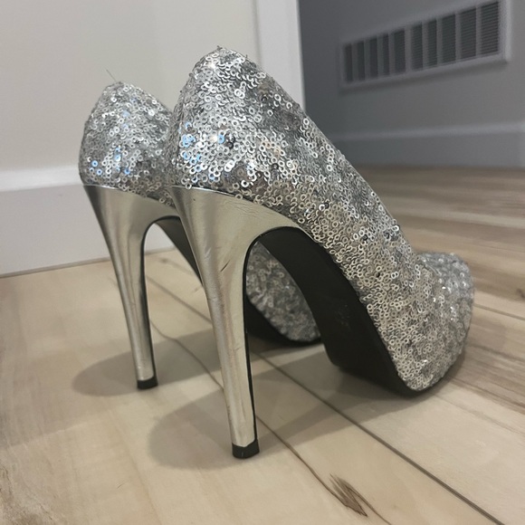 Sparkle platform heels - Picture 2 of 5